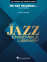 No Hay Palabras Jazz Ensemble sheet music cover